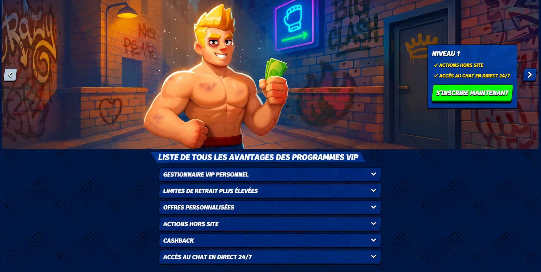 bigclash casino vip